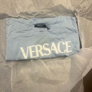 Versace Logo Print T-Shirt